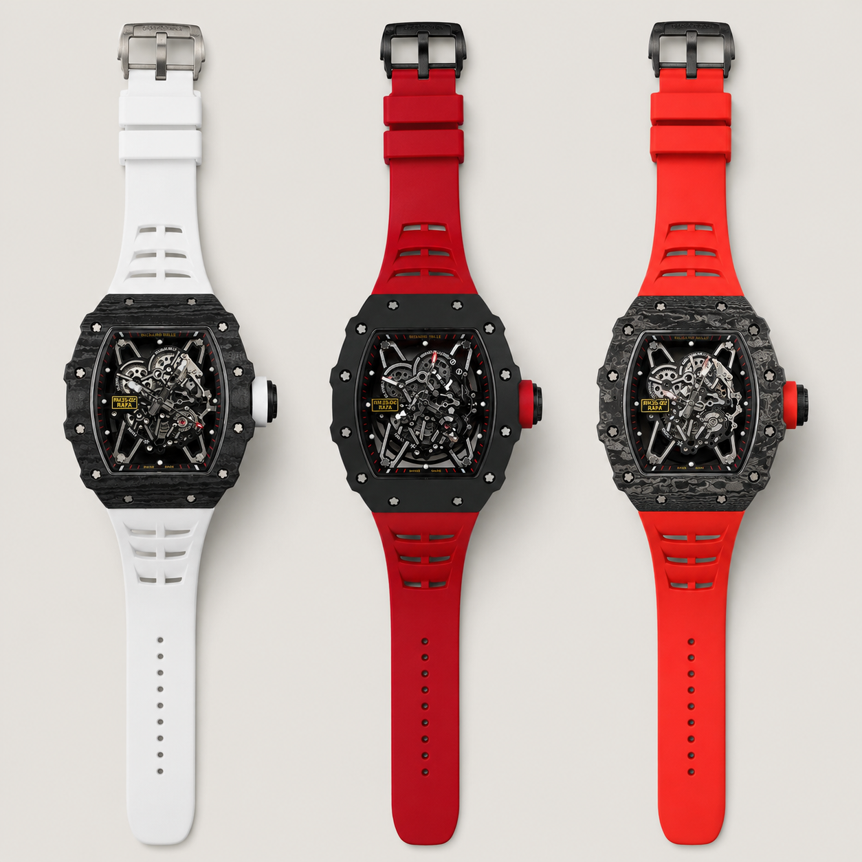 Richard Mille color strap options