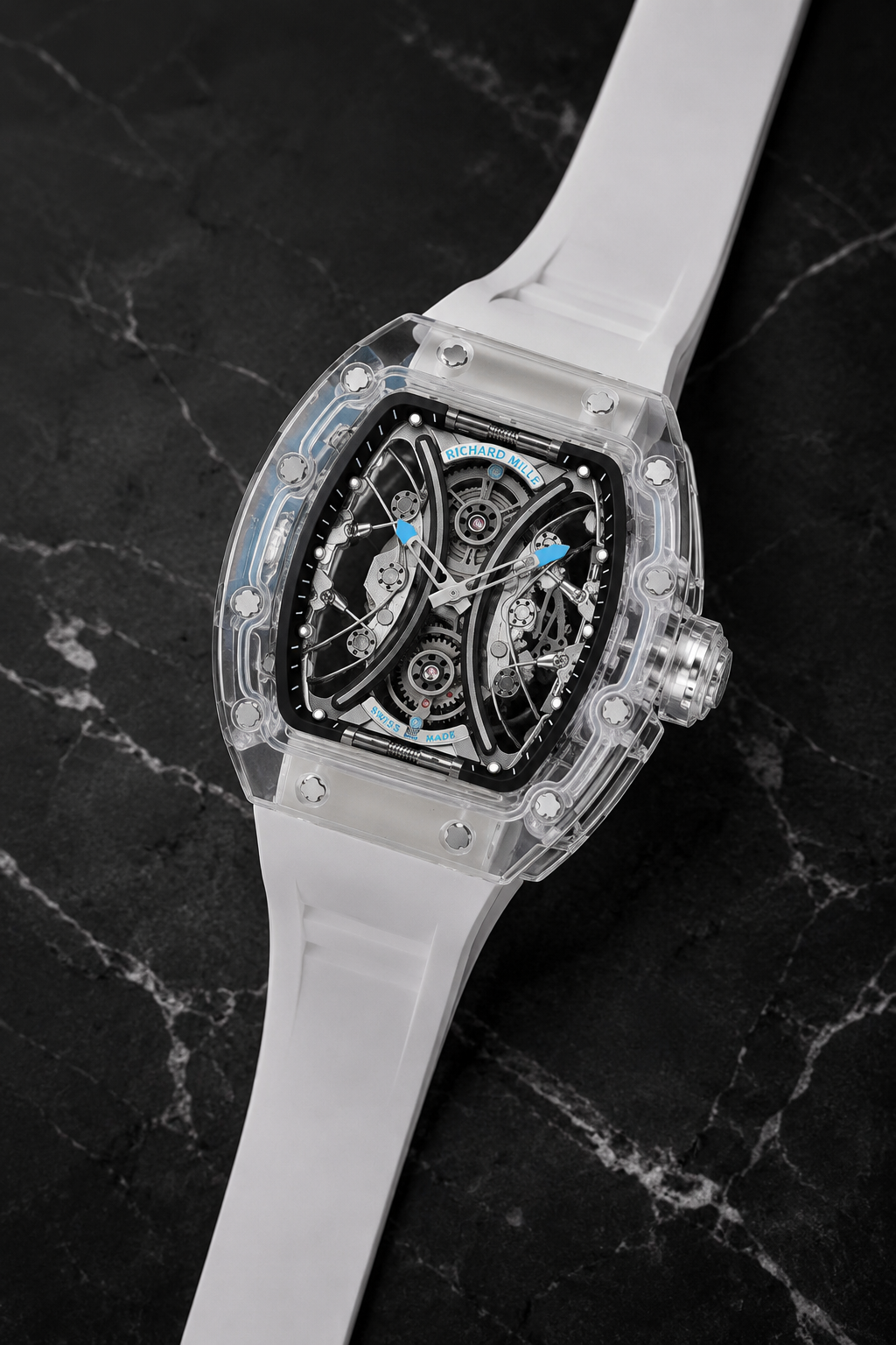 Richard Mille luxury watch wrist shot