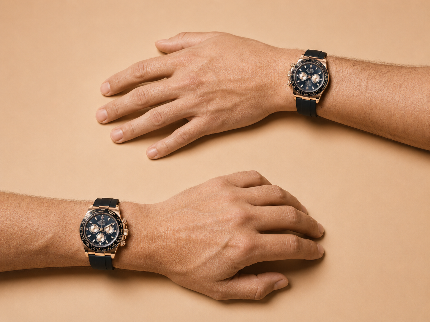 Rolex luxury watch close-up