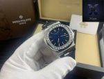 Patek Philippe Nautilus Blue Diamond Bezel - Image 2