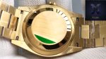 Rolex Day-Date 40 Yellow Gold Green Diamond Dial - 图片 9