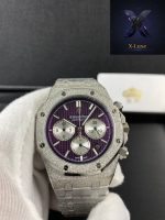 Audemars Piguet Royal Oak Chronograph Purple Dial - Image 4