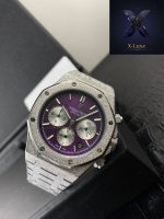 Audemars Piguet Royal Oak Chronograph Purple Dial - Image 6