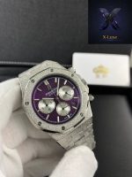 Audemars Piguet Royal Oak Chronograph Purple Dial - Image 5