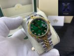 Rolex Datejust Two-Tone Green Diamond Dial - 图片 2