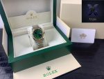 Rolex Datejust Two-Tone Green Diamond Dial - 图片 3