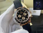 Rolex Daytona Rose Gold Oysterflex Black Dial - 图片 4