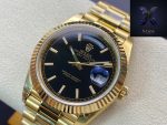 Rolex Day-Date 40 Yellow Gold Black Dial - 图片 9