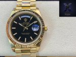 Rolex Day-Date 40 Yellow Gold Black Dial - 图片 7