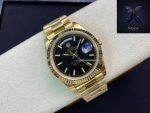 Rolex Day-Date 40 Yellow Gold Black Dial - 图片 6