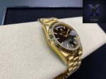 Rolex Day-Date 40 Yellow Gold Black Dial - 图片 5