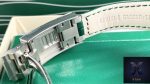 Rolex Submariner Green Dial Leather Strap - 图片 7