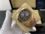 Patek Philippe Nautilus Rose Gold Grey Dial - Image 6