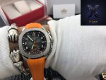 Patek Philippe Aquanaut Chronograph Orange Strap - Image 2