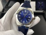 Vacheron Constantin Overseas Blue Dial Leather Strap - Image 3