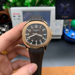 Patek Philippe Aquanaut Rose Gold Brown Dial - Image 2