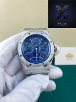 Audemars Piguet Royal Oak Perpetual Calendar Blue Dial - Image 4