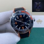 Omega Planet Ocean Black Orange Strap