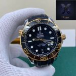 Omega Seamaster Diver 300M Black Gold Rubber