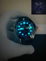 Omega Seamaster Diver 300M Black Gold Rubber - Image 9