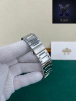 Omega Aqua Terra White Dial Blue Hands - Image 6