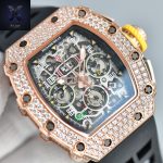 RM 011-FM Automatic Flyback Chronograph Diamond-Set - 图片 10