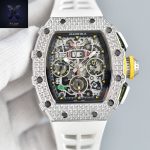 RM 011-FM Automatic Flyback Chronograph Diamond-Set - 图片 3