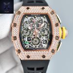 RM 011-FM Automatic Flyback Chronograph Diamond-Set - 图片 9