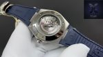 Omega Constellation Blue Bezel Leather Strap - Image 4