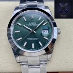 Rolex Datejust 41 Green Dial Oyster