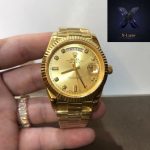 Rolex Day-Date 40 Champagne Roman Dial